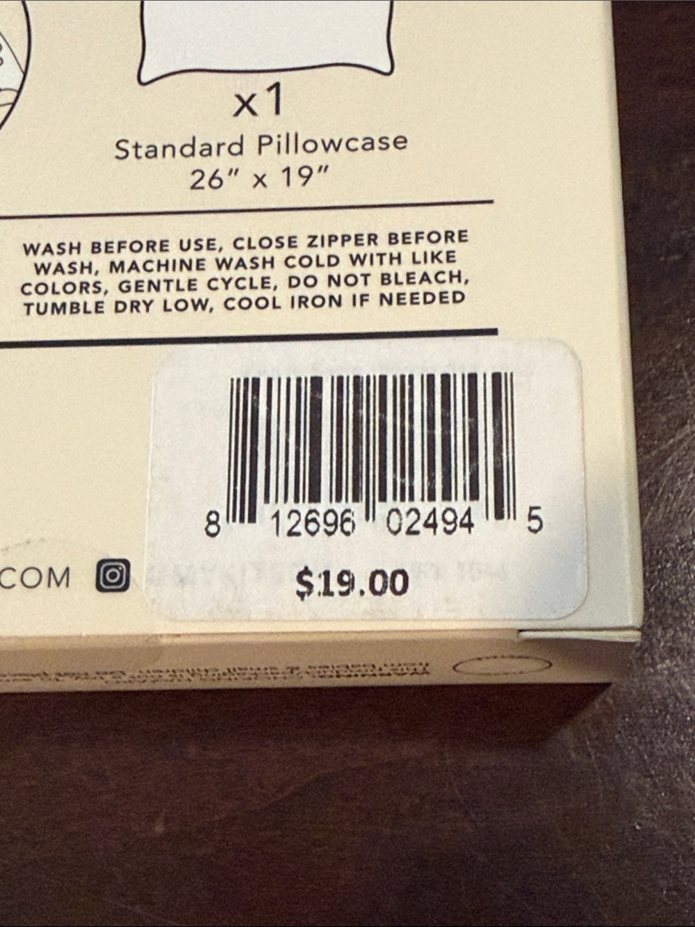 Kitsch Satin Pillowcase - Ivory - Picture 7 of 7